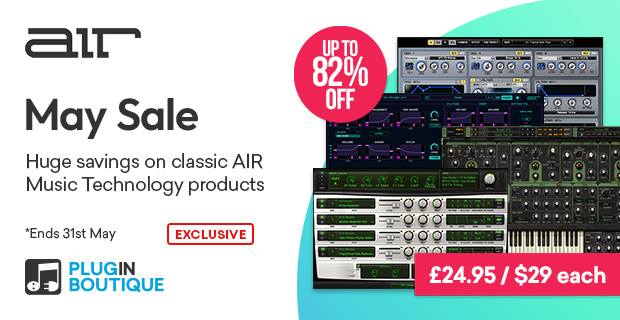 AIR Music Technology May Sale (Exclusive)