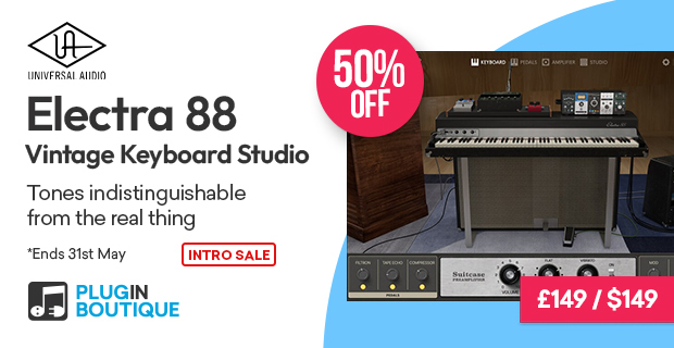 Universal Audio Electra 88 Vintage Keyboard Studio Intro Sale