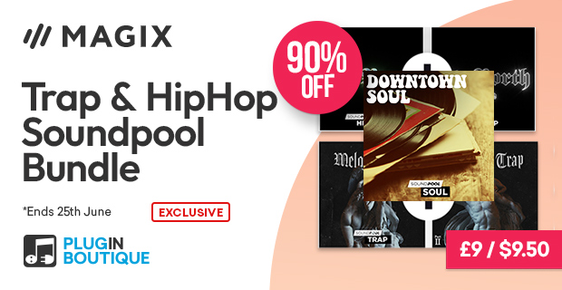MAGIX Trap & HipHop Soundpool Bundle Sale (Exclusive)