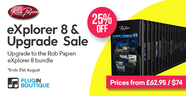 Rob Papen eXplorer 8 & Upgrades Sale