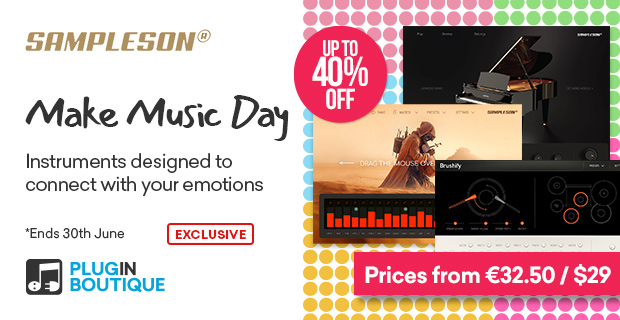 Sampleson Make Music Day Sale (Exclusive)