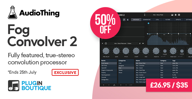 AudioThing Fog Convolver 2 Sale (Exclusive)
