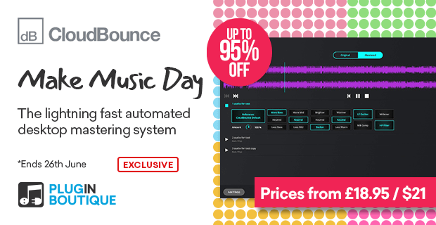 CloudBounce Make Music Day Sale (Exclusive)