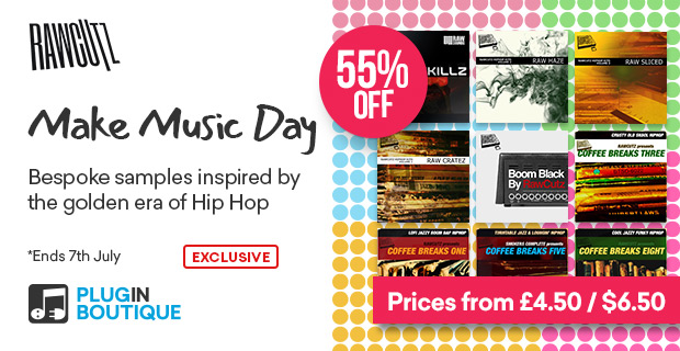 Rawcutz Make Music Day Sale (Exclusive)