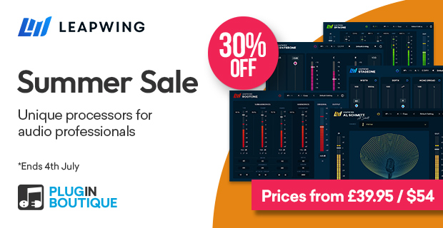 Leapwing Audio Summer Sale