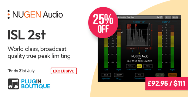 NUGEN Audio ISL 2st Sale (Exclusive)