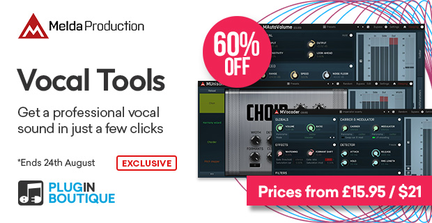 MeldaProduction Vocal Tools Sale (Exclusive)