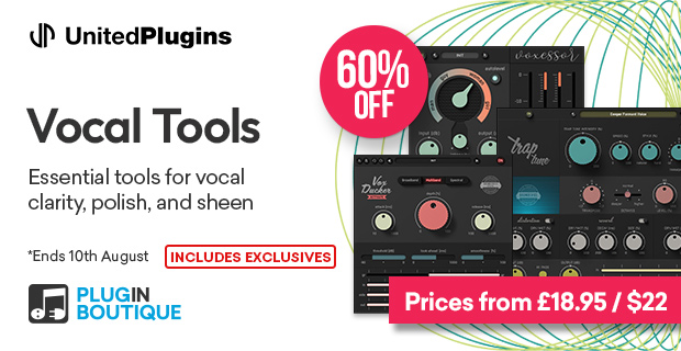 United Plugins Vocal Tools Sale (Includes Exclusives)