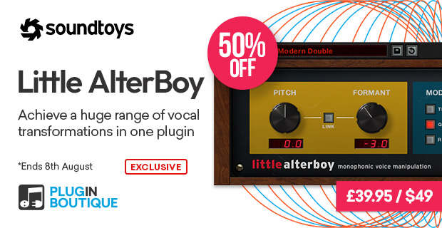 Soundtoys Little AlterBoy Vocal Tools Sale (Exclusive)
