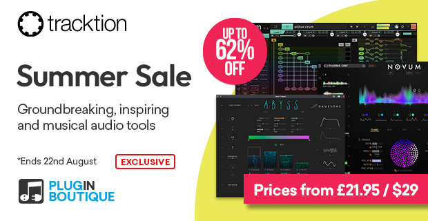 Tracktion Summer Sale (Exclusive)