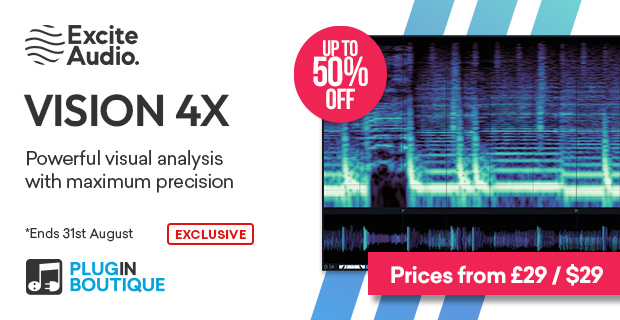 Excite Audio VISION 4X Summer Sale (Exclusive)