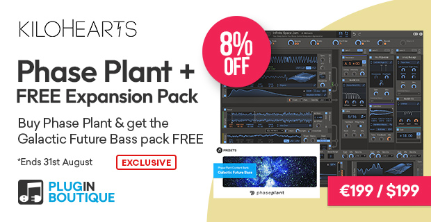 Kilohearts Phase Plant + FREE Expansion Sale (Exclusive)