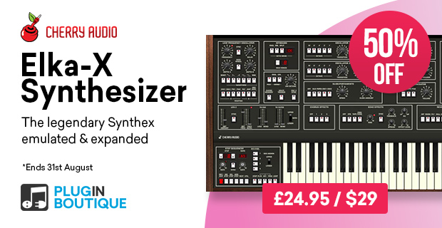 Cherry Audio Elka-X Synthesizer Intro Sale