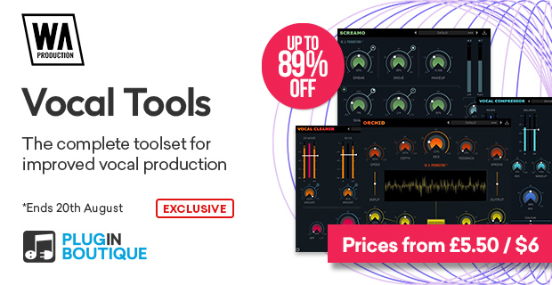 W.A. Production Vocal Tools Sale (Exclusive)