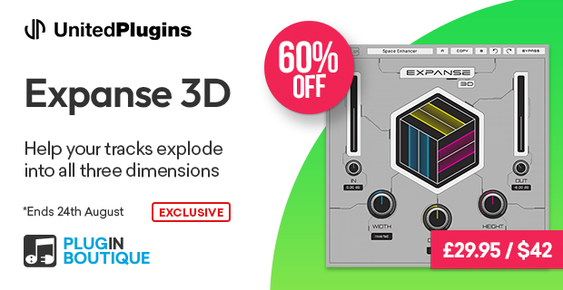 United Plugins Expanse 3D Sale (Exclusive)