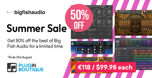 Big Fish Audio Summer Sale