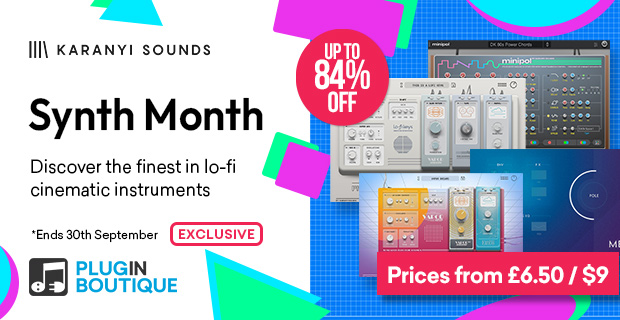 Karanyi Sounds Synth Month Sale (Exclusive)