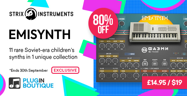 STRIX Instruments EMISYNTH Synth Month Sale (Exclusive)