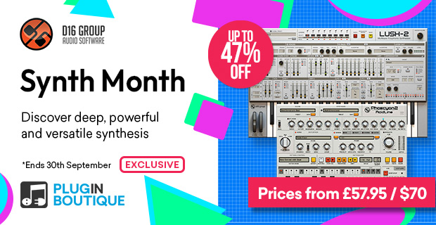 D16 Group Synth Month Sale (Exclusive)