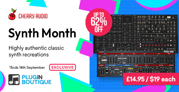 Cherry Audio Synth Month Flash Sale (Exclusive)