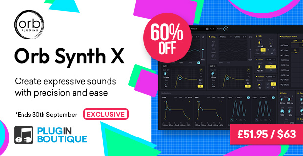 Orb Plugins Orb Synth X Synth Month Sale (Exclusive)
