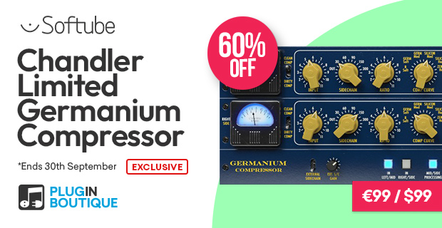 Softube Chandler Limited Germanium Compressor Sale (Exclusive)