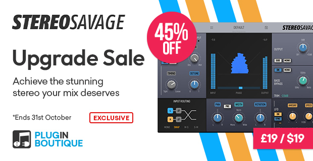 Plugin Boutique StereoSavage 2 Upgrade Sale (Exclusive)