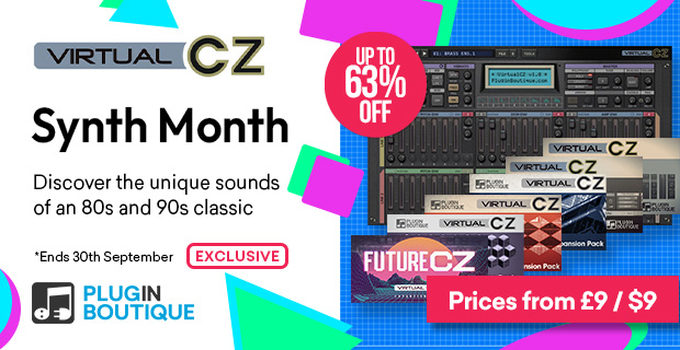Plugin Boutique VirtualCZ Synth Month Sale (Exclusive)