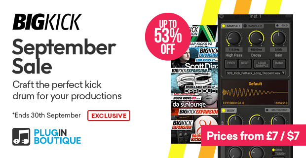 Plugin Boutique BigKick Sale (Exclusive)