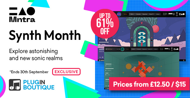 MNTRA Instruments Synth Month Sale (Exclusive)