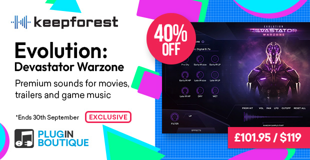 Keepforest Evolution: Devastator Warzone Synth Month Sale (Exclusive)