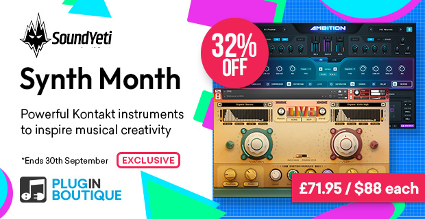 Sound Yeti Synth Month Sale (Exclusive)