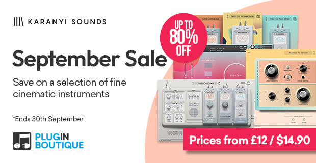 Karanyi Sounds September Sale