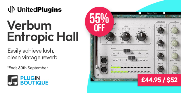 United Plugins Verbum Entropic Hall Sale