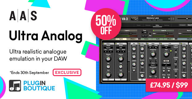 AAS Ultra Analog VA-3 Synth Month Sale (Exclusive)