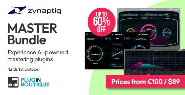 Zynaptiq MASTER Bundle + Individual Plugins Sale
