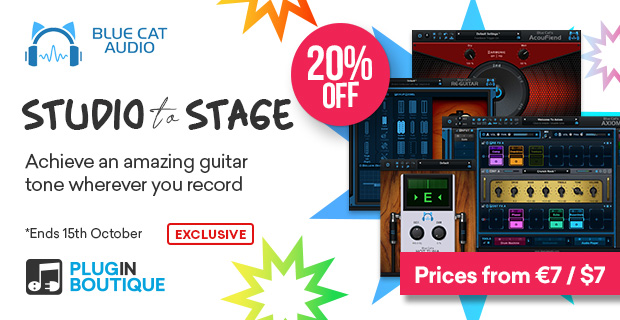 Blue Cat Audio Studio to Stage Sale (Exclusive)
