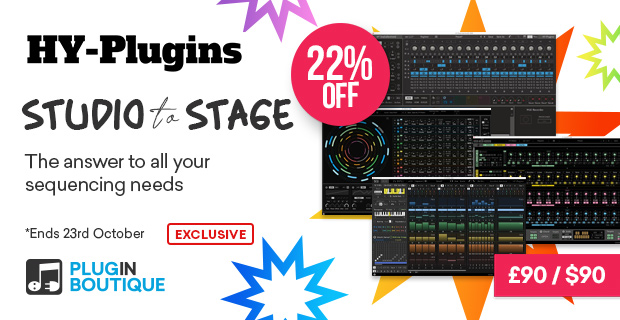 HY-Plugins Studio to Stage Sale (Exclusive)