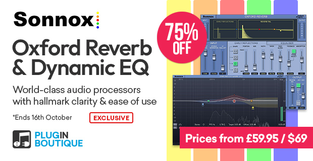 Sonnox Oxford Reverb & Dynamic EQ Sale (Exclusive)