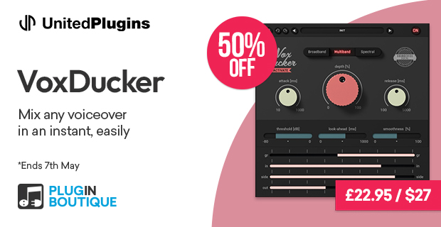 United Plugins VoxDucker Sale