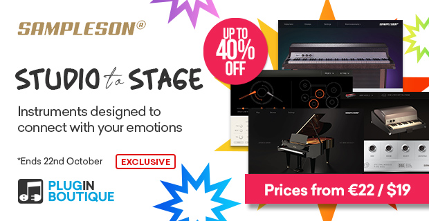 Sampleson Studio to Stage Sale (Exclusive)