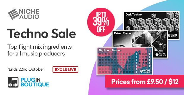 Niche Audio Techno Sale (Exclusive)