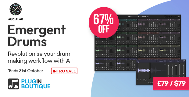 Audialab Emergent Drums Intro Sale (Exclusive)