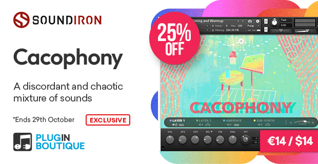Soundiron Cacophony Sale (Exclusive)