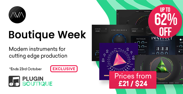 AVA Music Group Boutique Week Sale (Exclusive)