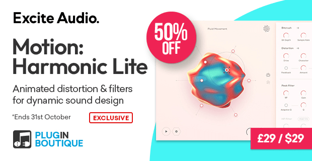 Excite Audio Motion: Harmonic Lite Sale (Exclusive)