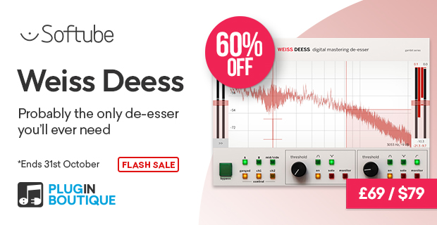 Softube Weiss Deess Flash Sale (Exclusive)