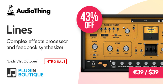 AudioThing Lines Intro Sale