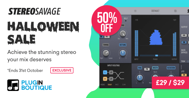 Plugin Boutique StereoSavage 2 Halloween Sale (Exclusive)