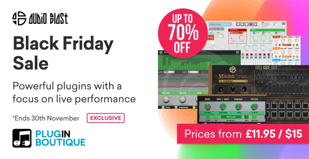 Audio Blast Black Friday Sale